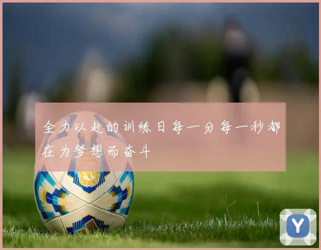 全力以赴的训练日每一分每一秒都在为梦想而奋斗